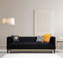 Atelier Del Sofa Bellino Negro y Dorado
